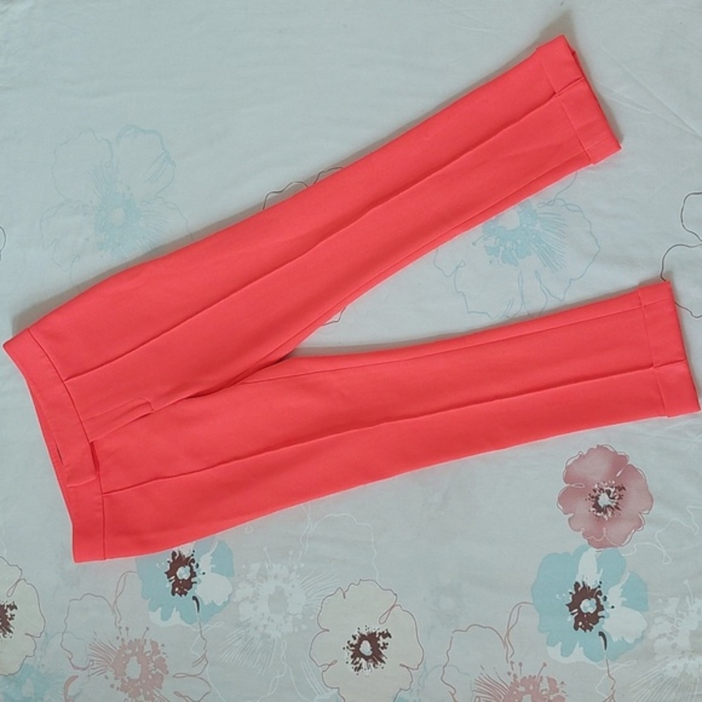 Smythe coral ankle pants